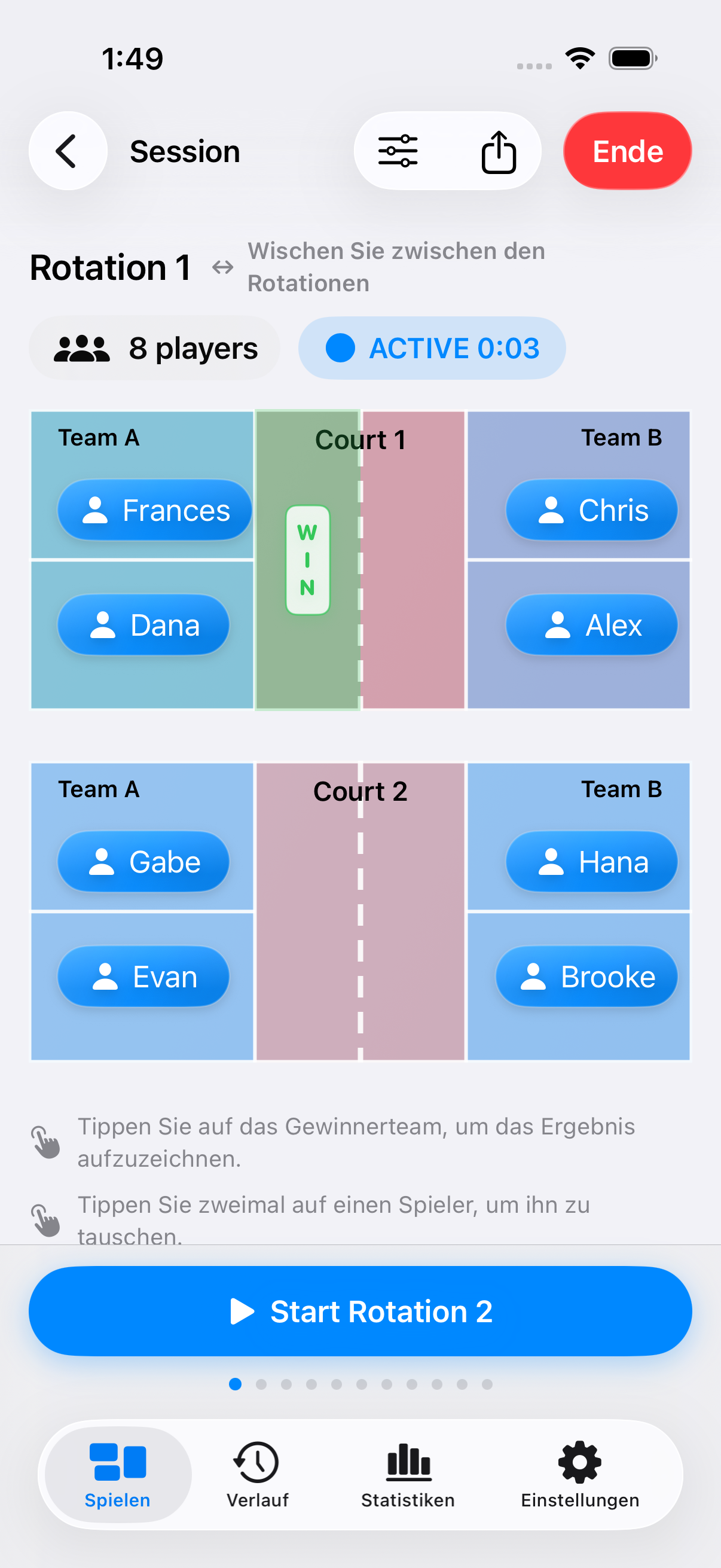 Optionales Scoring & Ergebnisse